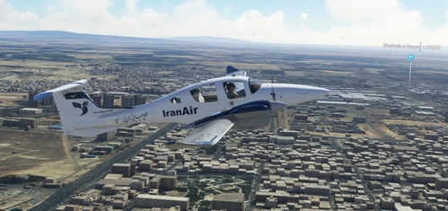 Diamond DA62-livery-Iran Air   