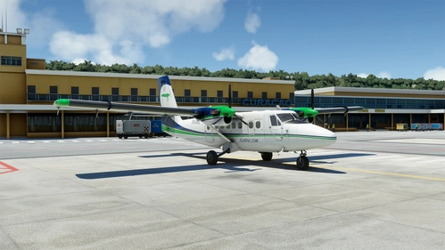  Divi Divi Air DH6 300 Wheels Pax Twin Otter 8K. [PJ-DVE]