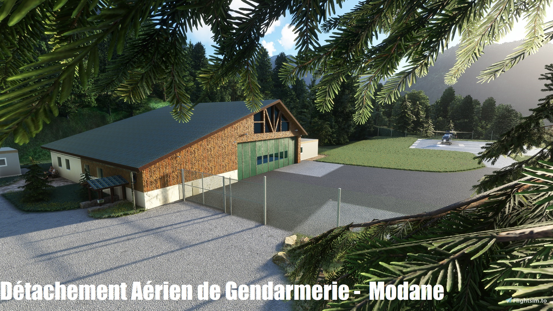 Détachement Aérien de Gendarmerie (DAG73) : Modane - Image 1