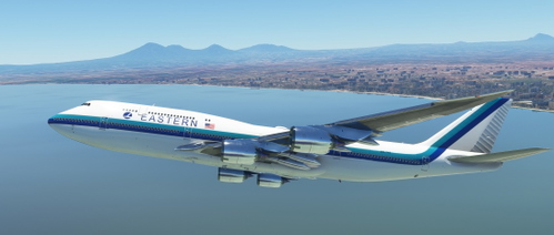 EASTERN AIRLINES B747-8 CLASSIC (No mirroring)