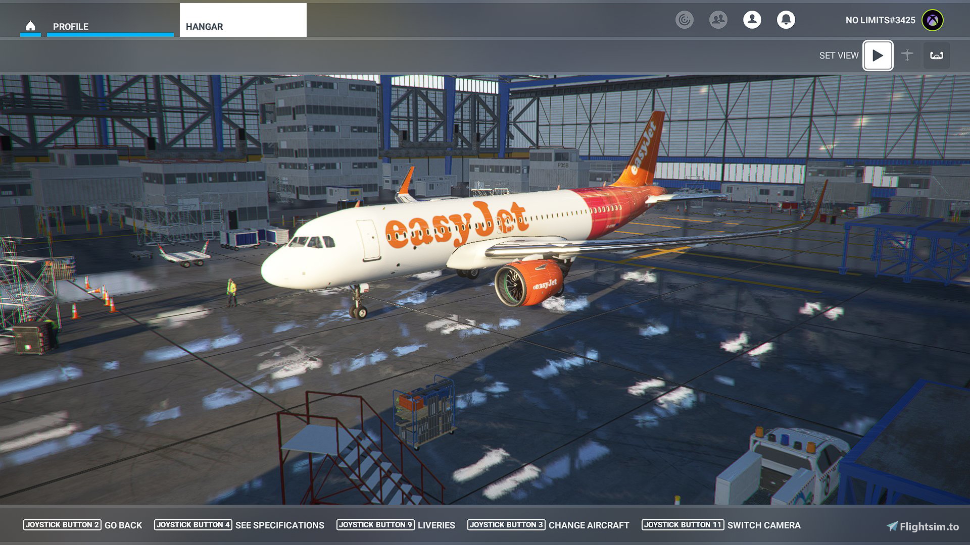 easyjet tartan 320neo - Image 1