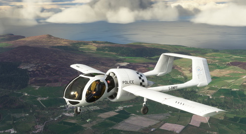 Edgley Optica G-BMPF Police