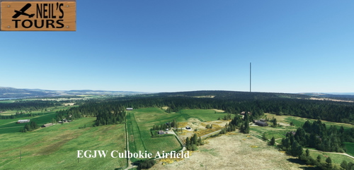 EGJU Culbokie Airfield, Inverness, Scotland