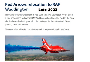 EGXW RAF Waddington, Red Arrows Home Base, Lincoln, Lincolnshire, England, UK. (Upgrade) thumbnail 14