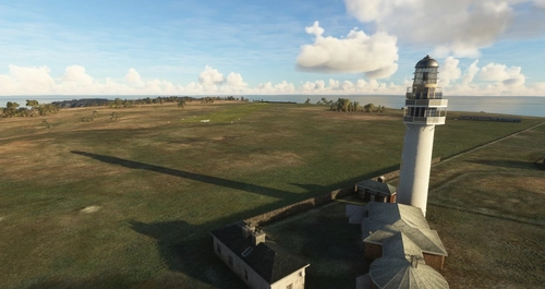 EGZV Lundy Island Airfield, Lundy Island, Bristol Channel, England, UK. (Upgrade)