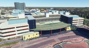 EHUG Helipad on top of the hospital UMCG in Groningen, The Netherlands thumbnail 2