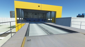 EHUG Helipad on top of the hospital UMCG in Groningen, The Netherlands thumbnail 5