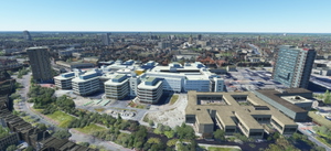 EHUG Helipad on top of the hospital UMCG in Groningen, The Netherlands thumbnail 4