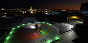 EHUG Helipad on top of the hospital UMCG in Groningen, The Netherlands thumbnail 11