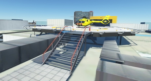 EHUG Helipad on top of the hospital UMCG in Groningen, The Netherlands thumbnail 7