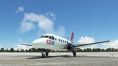 Embraer 110P1 EZ Air (B1900D) Livery