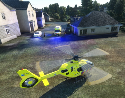 Emergency flights heli WestNetherlands part1
