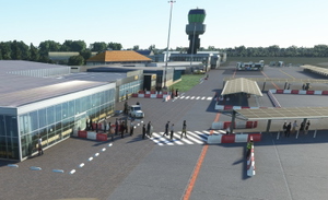 extra people and vehicles on the airport Eelde EHGG made by Jan Dekker thumbnail 4