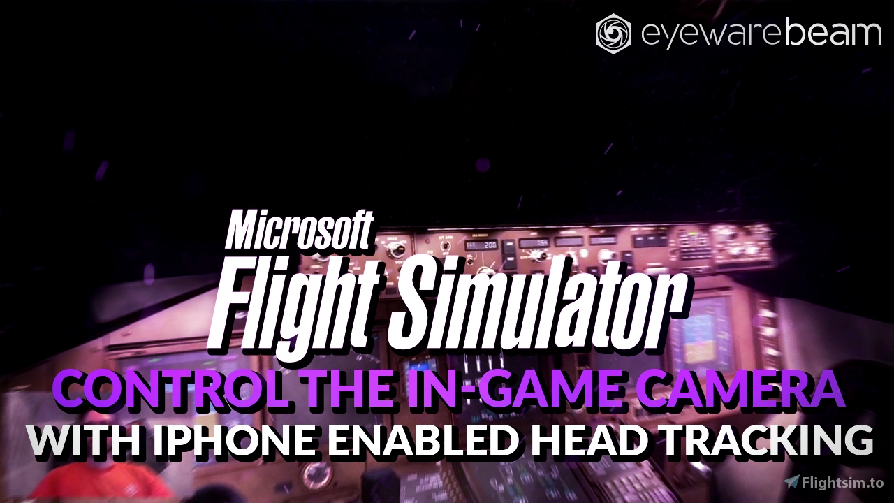 Head tracking and eye tracking in Microsoft Flight Simulator with the Tobii  Eye Tracker 5