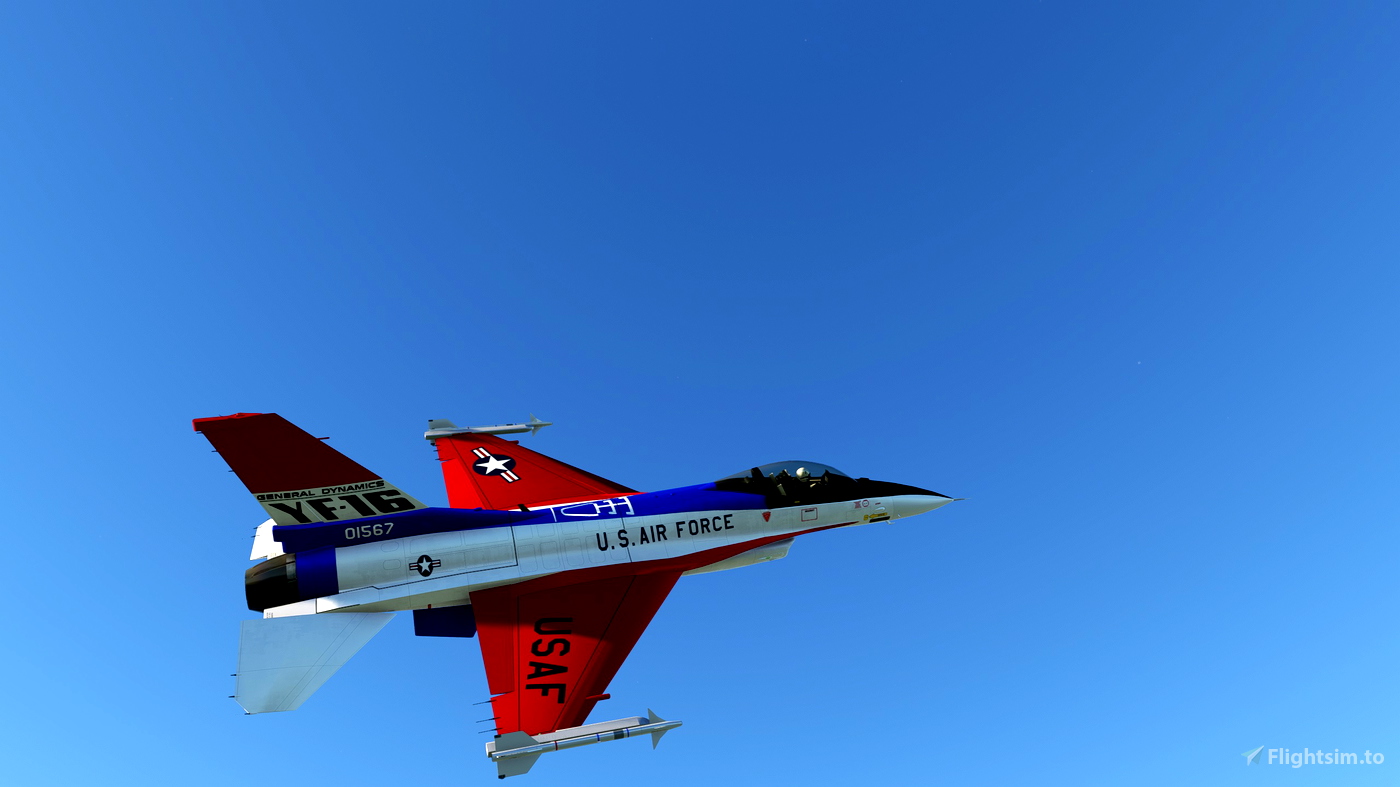 F16 Prototype Package » Microsoft Flight Simulator