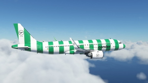 [A32NX] FBW A320 Condor new Livery 2022 Green Stripe 8K thumbnail 3
