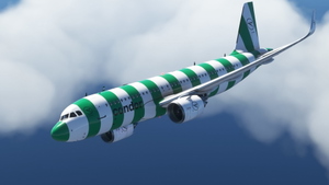 [A32NX] FBW A320 Condor new Livery 2022 Green Stripe 8K thumbnail 2
