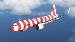 [A32NX] FBW A320 Condor new Livery 2022 Red Stripe 8K thumbnail 2