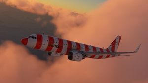 [A32NX] FBW A320 Condor new Livery 2022 Red Stripe 8K thumbnail 3