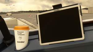 [A32NX] FBW A320 Condor new Livery 2022 Yellow Stripe 8K thumbnail 4