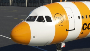 [A32NX] FBW A320 Condor new Livery 2022 Yellow Stripe 8K thumbnail 9