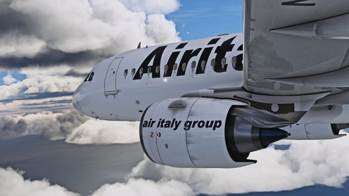 [FBW A32NX] AirItaly.EU old and dirty livery