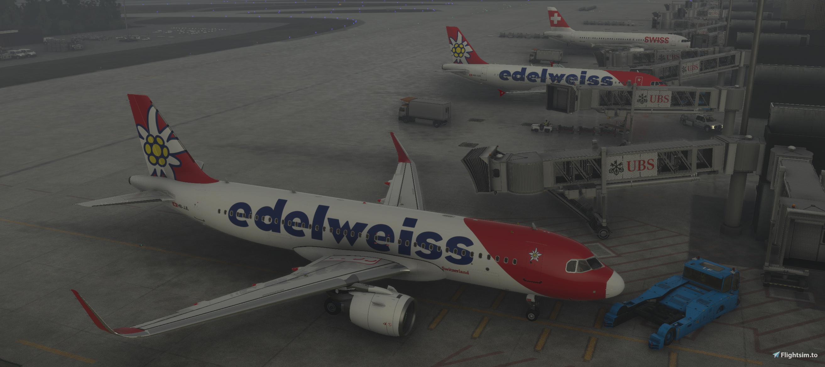 FBW A32NX Edelweiss Airlines - Image 1