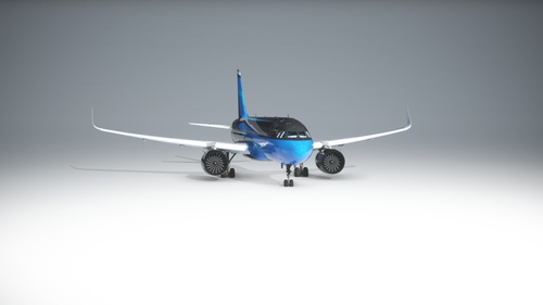 FBW A32NX FICTIONAL BLUE LIVERY
