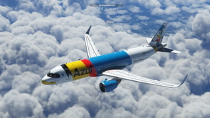 [A32NX] Fbw Azul Pato Donald Disney - PR-YSI [8k] thumbnail 1