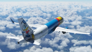 [A32NX] Fbw Azul Pato Donald Disney - PR-YSI [8k] thumbnail 7