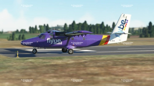 Flybe Purple | Aerosoft Twin Otter  [Fictional]