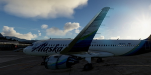 [A32NX] FlyByWire | Airbus A320neo Alaska Airlines N638VA Dirty in 8k thumbnail 5