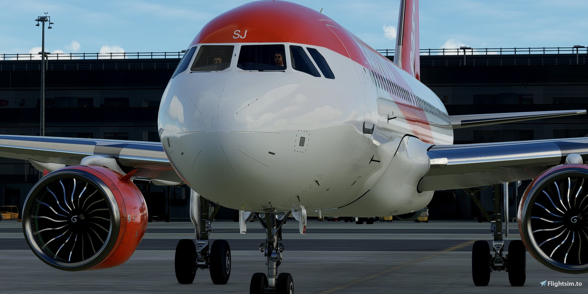 [A32NX] FlyByWire | Airbus A320neo EasyJet OE-LSJ dirty in 8k - FOR FLYBYWIRE - Image 1
