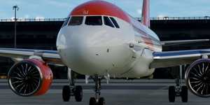 [A32NX] FlyByWire | Airbus A320neo EasyJet OE-LSJ dirty in 8k - FOR FLYBYWIRE thumbnail 1