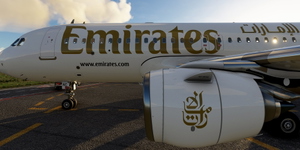 [A32NX] FlyByWire | Airbus A320neo EMIRATES AIRLINE A6-TAC in 8k thumbnail 3