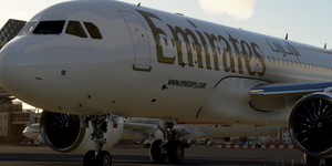 [A32NX] FlyByWire | Airbus A320neo EMIRATES AIRLINE A6-TAC in 8k thumbnail 2