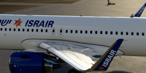 [A32NX] FlyByWire | Airbus A320neo ISRAIR 4X-ABF in 8k thumbnail 5