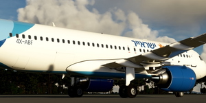 [A32NX] FlyByWire | Airbus A320neo ISRAIR 4X-ABF in 8k thumbnail 8