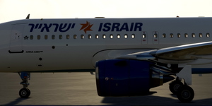 [A32NX] FlyByWire | Airbus A320neo ISRAIR 4X-ABF in 8k thumbnail 3