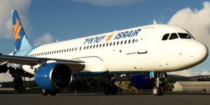 [A32NX] FlyByWire | Airbus A320neo ISRAIR 4X-ABF in 8k thumbnail 10