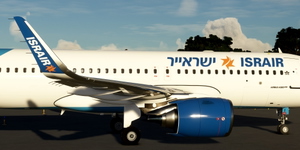 [A32NX] FlyByWire | Airbus A320neo ISRAIR 4X-ABF in 8k thumbnail 9