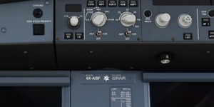 [A32NX] FlyByWire | Airbus A320neo ISRAIR 4X-ABF in 8k thumbnail 11