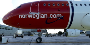 [A32NX] FlyByWire | Airbus A320neo Norwegian LN-DYD in 8k thumbnail 5