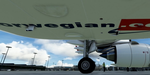 [A32NX] FlyByWire | Airbus A320neo Norwegian LN-DYI in 8k thumbnail 8