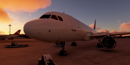[A32NX] FlyByWire | Airbus A320neo OMNI AIR INT. N234YZ in 8k
