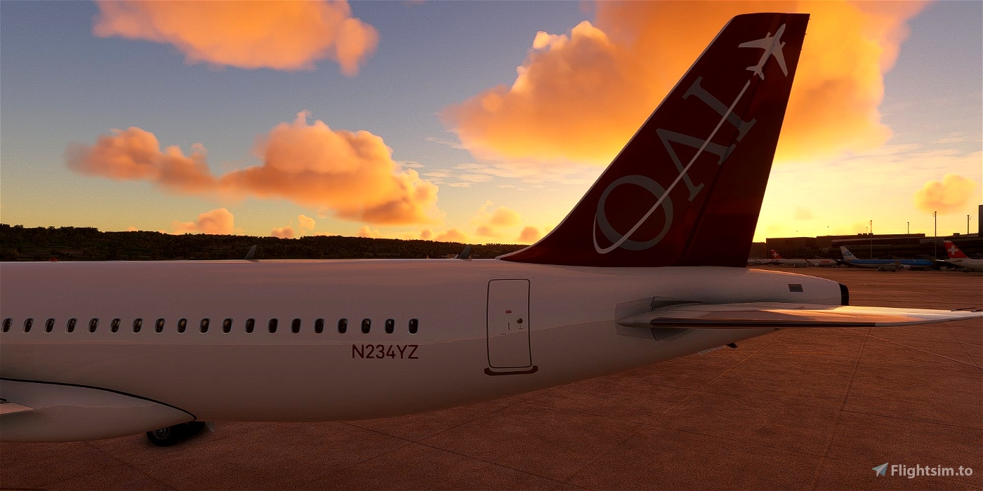 A32nx Flybywire Airbus A320neo Omni Air Int N234yz In 8k For