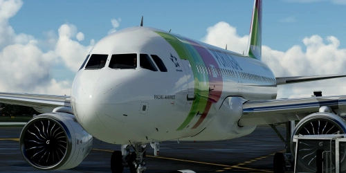 [A32NX] FlyByWire | Airbus A320neo TAP Portugal CS-TVA in 8k