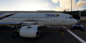 [A32NX] FlyByWire | Airbus A320neo THAI AIRWAYS HS-TXB in 8k thumbnail 9
