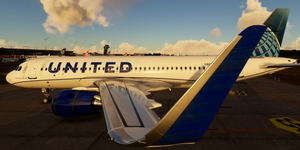 [A32NX] FlyByWire | Airbus A320neo United Airlines N423UA Dirty in 8k thumbnail 4
