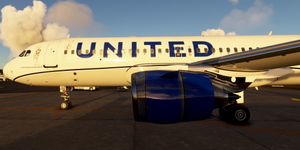 [A32NX] FlyByWire | Airbus A320neo United Airlines N423UA Dirty in 8k thumbnail 3